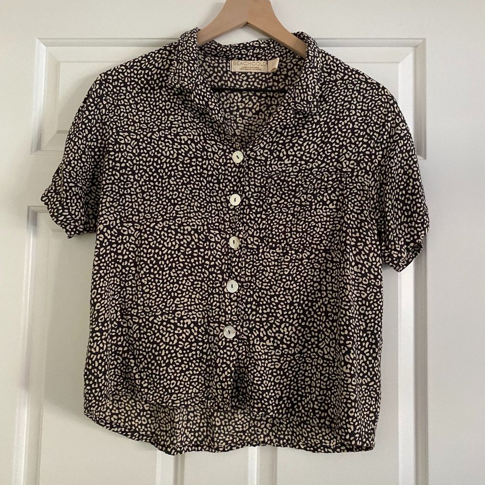 Cropped Button Down shirt by BEACHGOLD